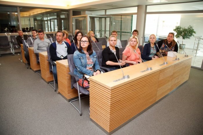 Jonavos bičiulių delegacija – Seime