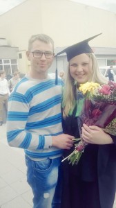 Vestina didžiavosi socialinio darbo studijomis
